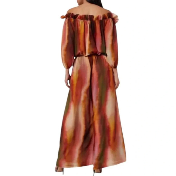 Misa Los Angles Surya Ombre Stripe Wide Leg Jumpsuit Size XS NWT - Picture 15 of 16